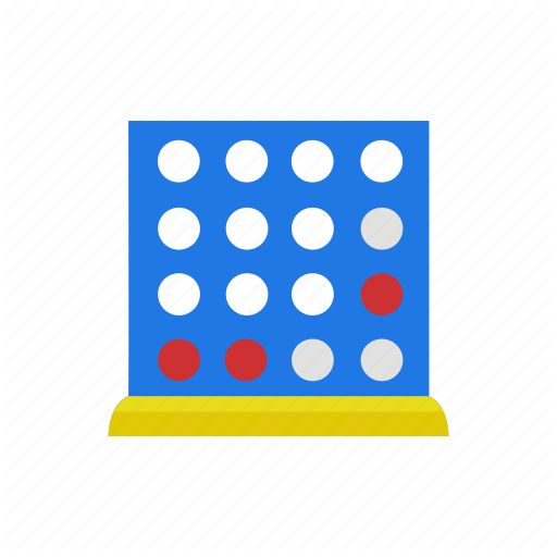 connect 4 board game icon